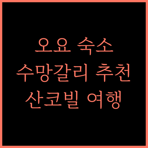 오요 37481 수망갈리 레지던시 추천! 산카란코빌 여행 완벽 가이드