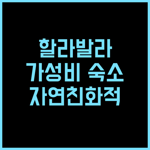 Halabala guesthouse air Chulabhorn9 추천 후기 산 전망이 매력적인 게스트하우스 베통게스트하우스 가성비숙소 자연친화적