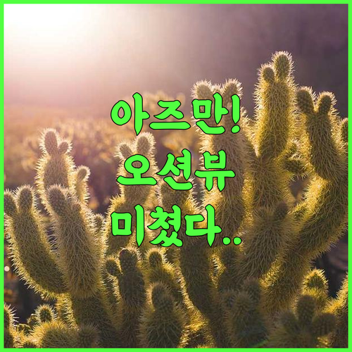 라마다 바이 윈덤 비치 호텔 아즈만 후기 아라비아해 전망이 아름다운 청결한 숙소 추천