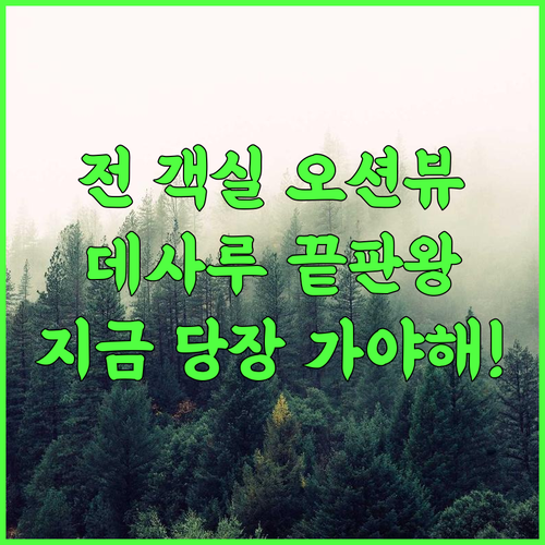 투나마야 비치 앤 스파 리조트 데사루 추천 전 객실 오션뷰와 전용 해변이 완벽한 힐링 후기